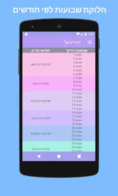 ההריון שלי - מחשבון הריון android App screenshot 2